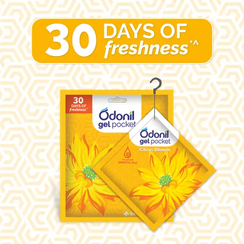 Odonil Citrus Bloom Gel Pocket -  10 g