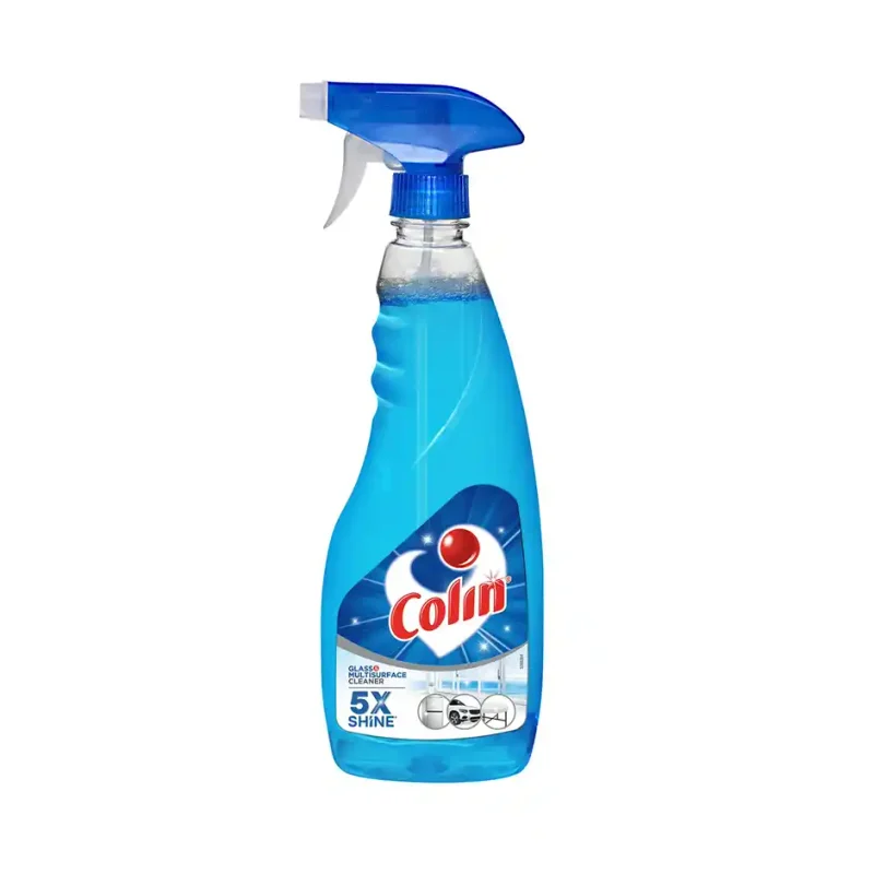 Colin Glass Cleaner & Surface Cleaner Liquid Spray -  500 ml