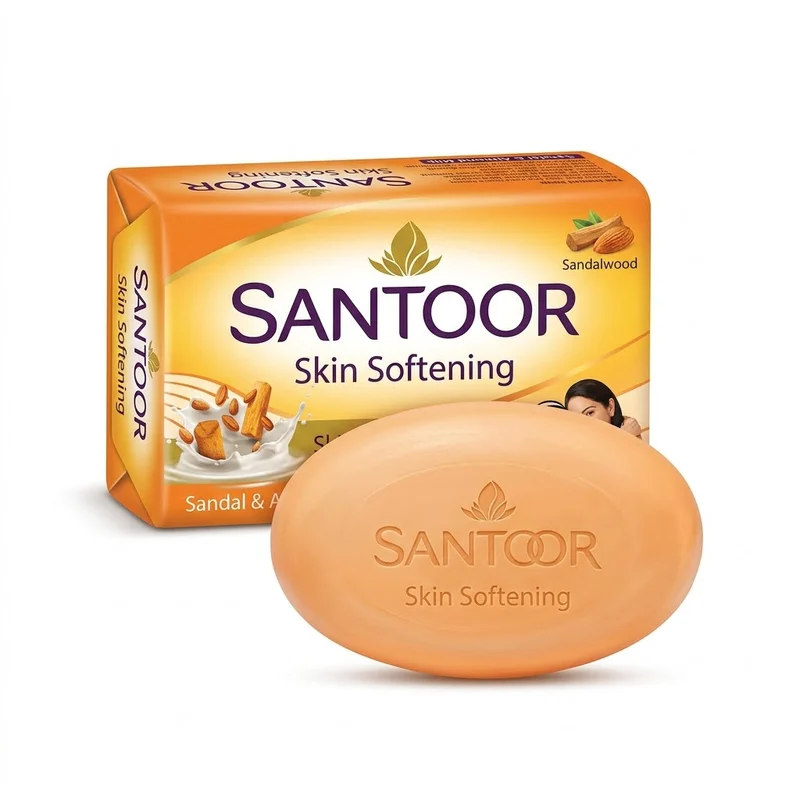 Santoor Skin Softening Soap - 125 GM