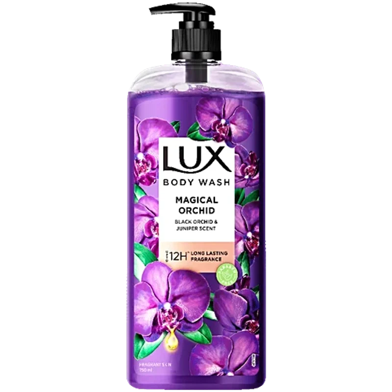 LUX Black Orchid & Juniper Oil Body Wash - 400 ML