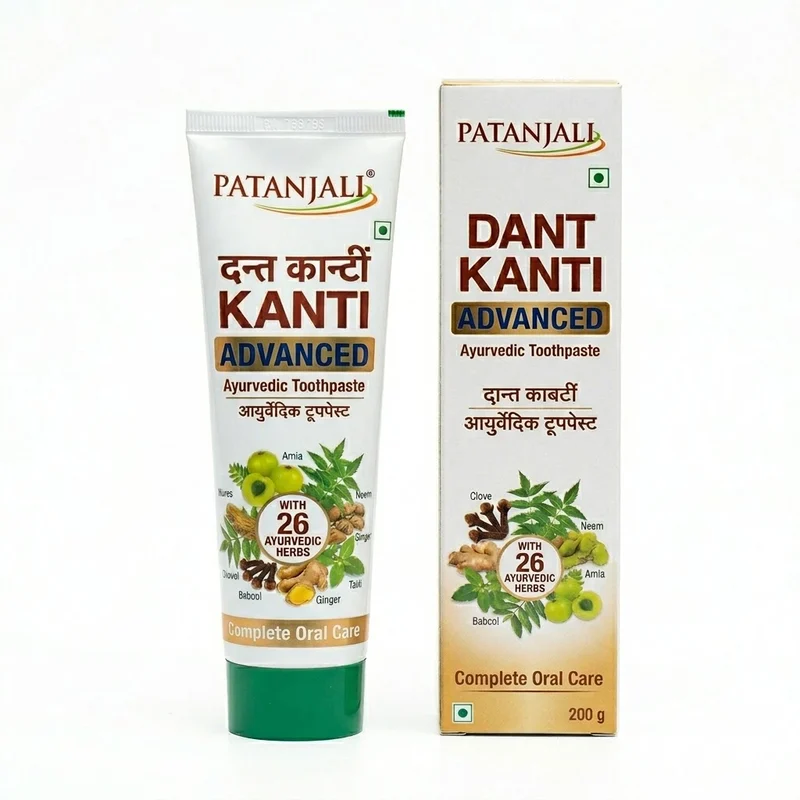 Patanjali Dant Kanti Advanced Toothpaste - 200 GM 100 GM