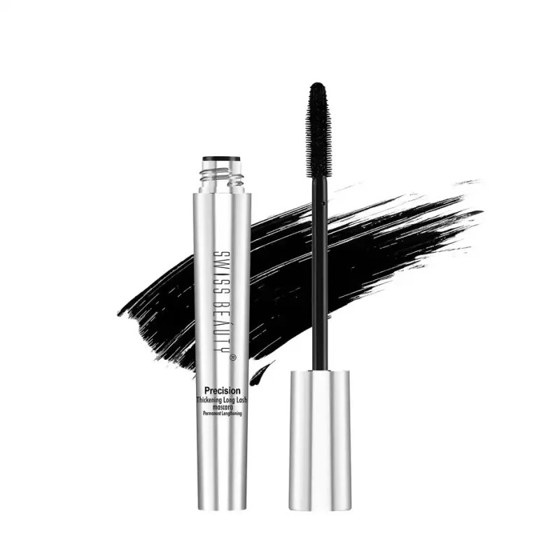 Swiss Beauty Precision Thickening Long Lash Mascara | Black -  8.5 ml