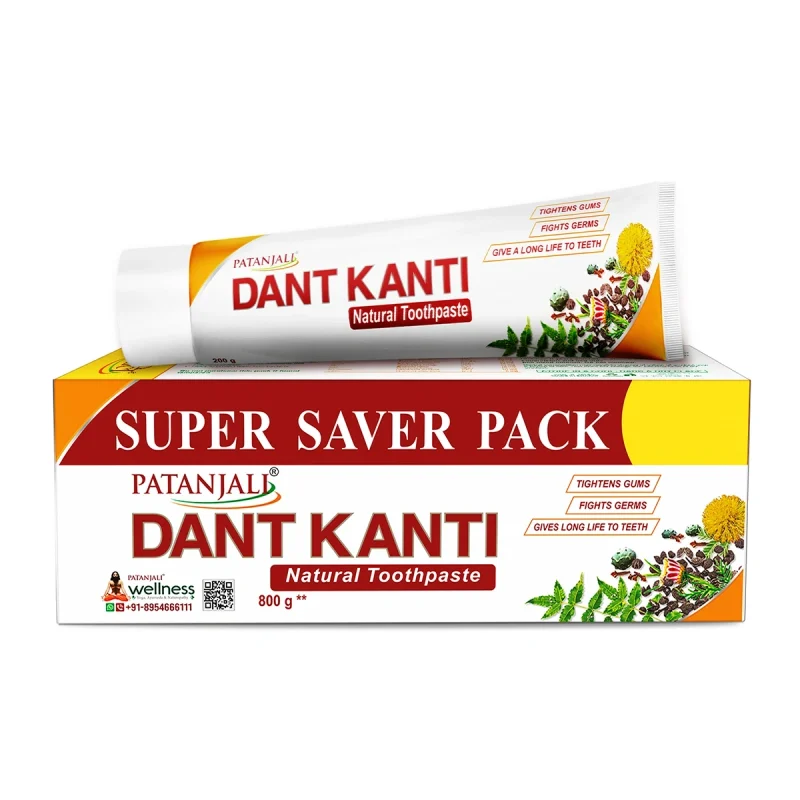 Patanjali Dant Kanti Natural Toothpaste - 100 GM