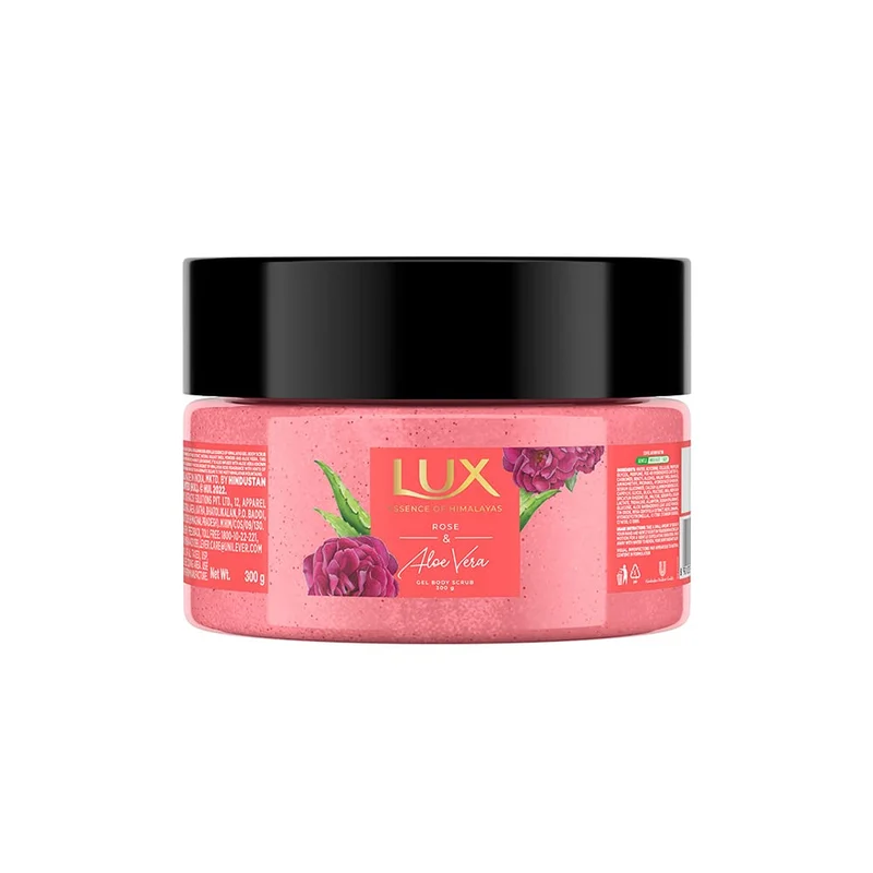 LUX Rose & Aloe Vera Body Scrub - 300 GM
