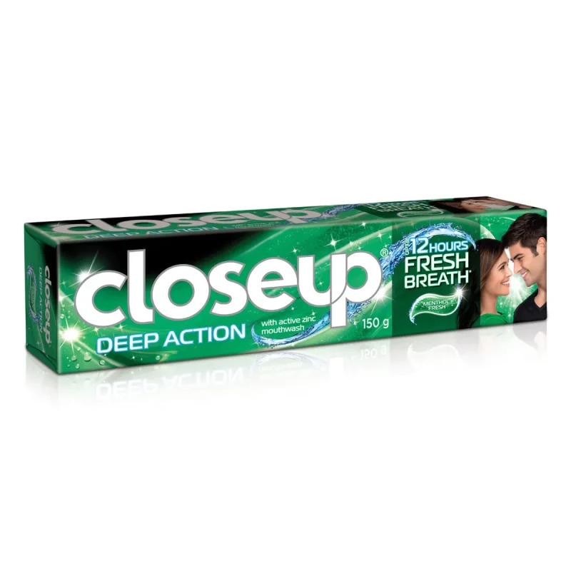 Closeup Deep Action Menthol Fresh Gel Toothpaste - 80 GM