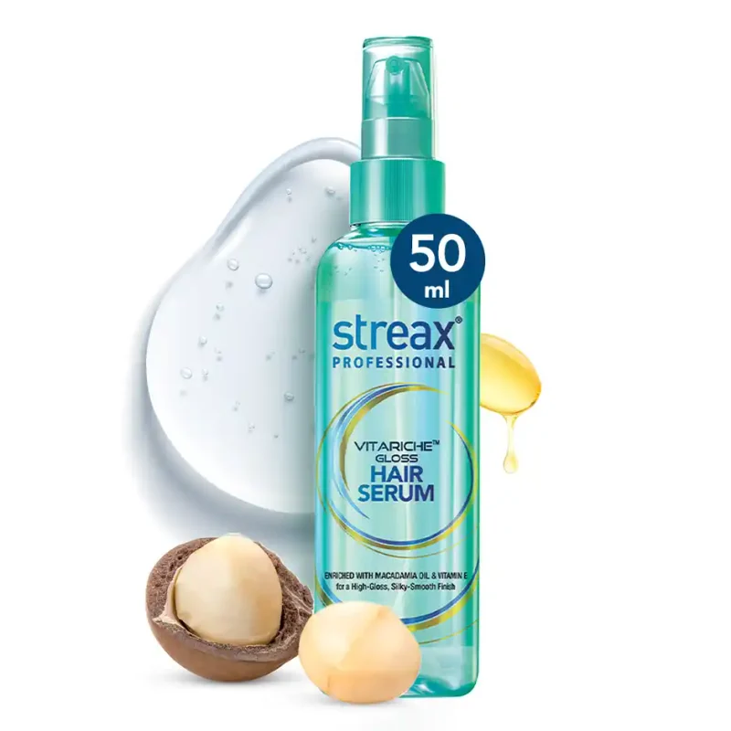 Streax Professional Vitariche Gloss Hair Serum - 50 ml