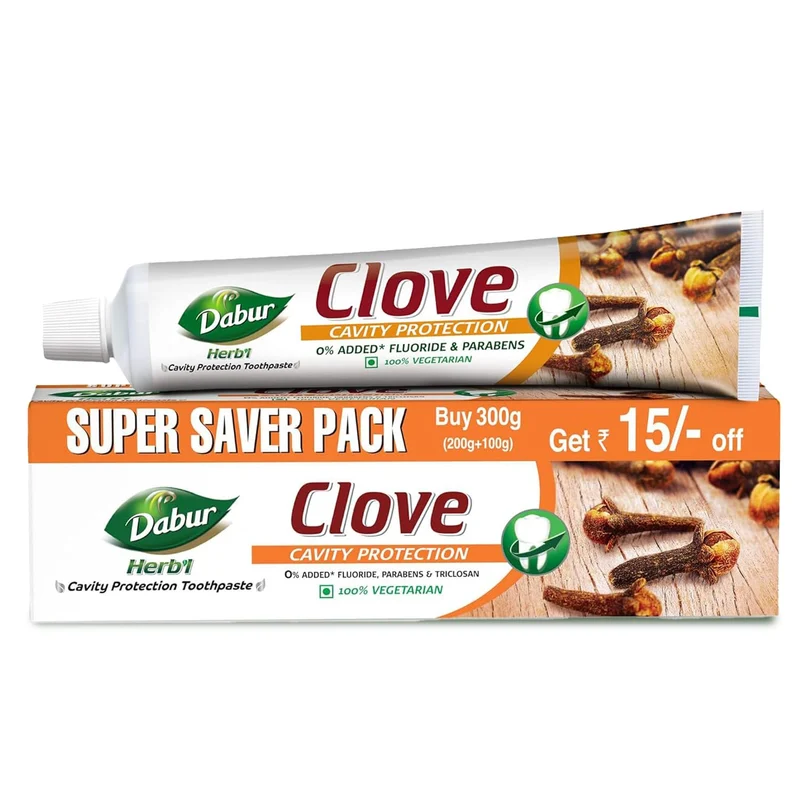 Dabur Herb'l Clove — Cavity Protection - 150 GM