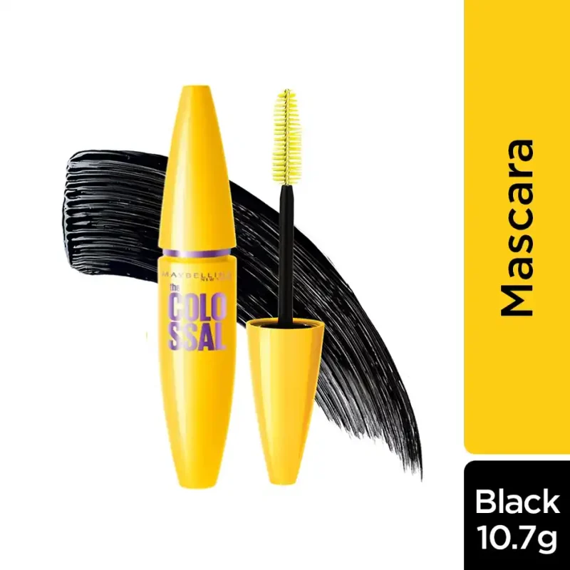 Maybelline Volume Express Colossal Mascara, Washable, Glam Black -  10.7 g