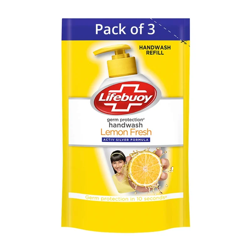 Lifebuoy Lemon Fresh Germ Protection Handwash - 190 ml