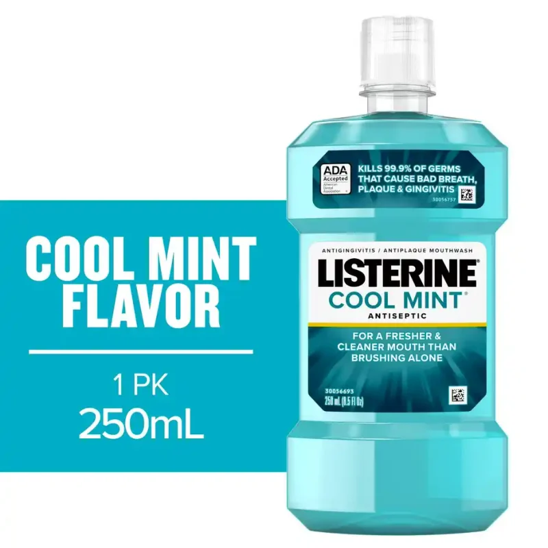 Listerine Cool Mint Taste Mouthwash - 250 ml