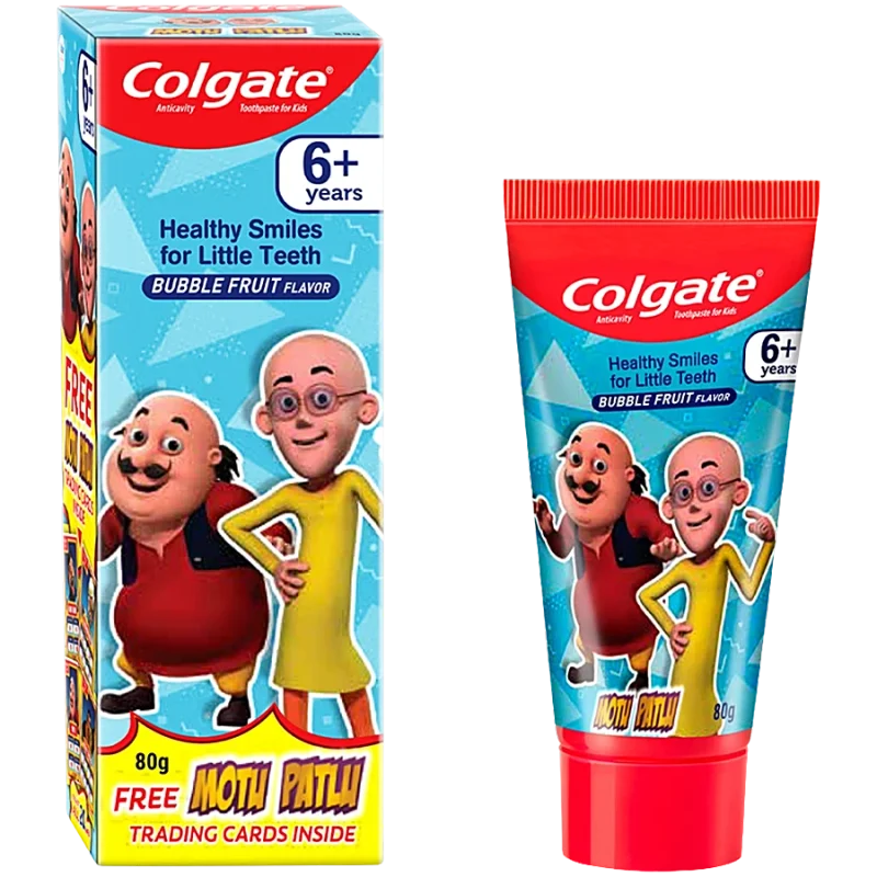 Colgate  Kids Motu Patlu Anticavity Toothpaste - 80 GM