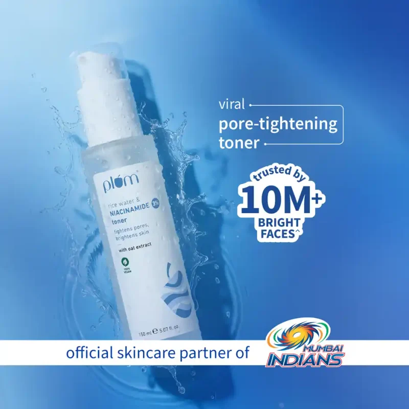 Plum Rice Water & Niacinamide 3% Toner -  150 ml
