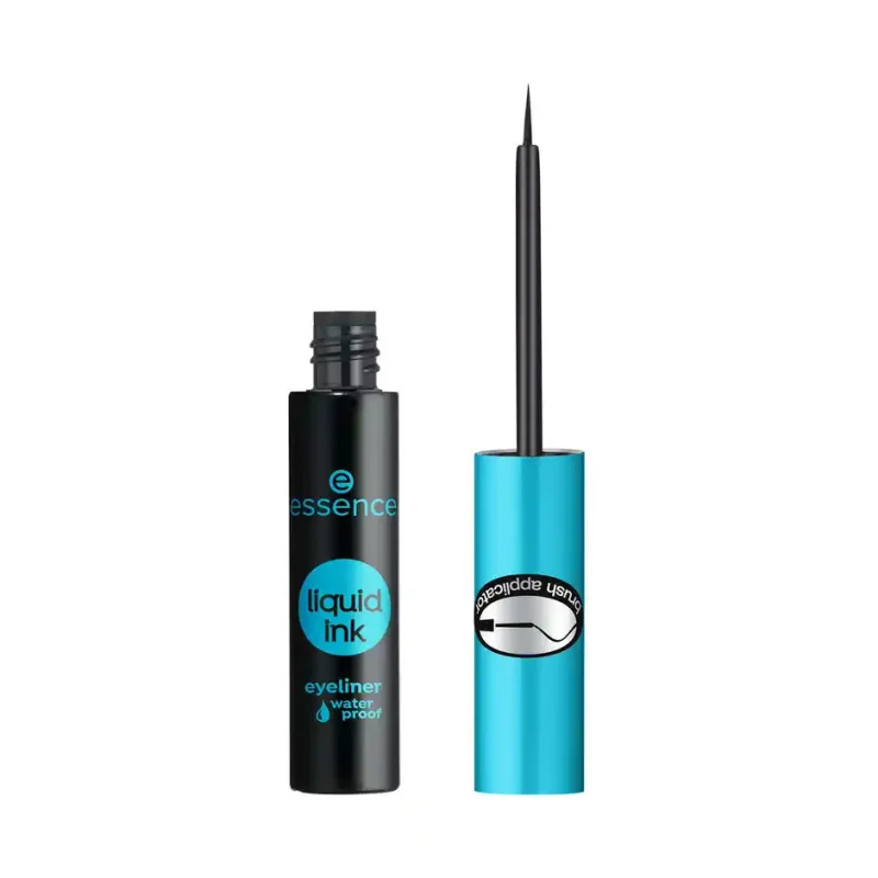 essence Liquid Ink Eyeliner Waterproof- 01 Black -  3 ml