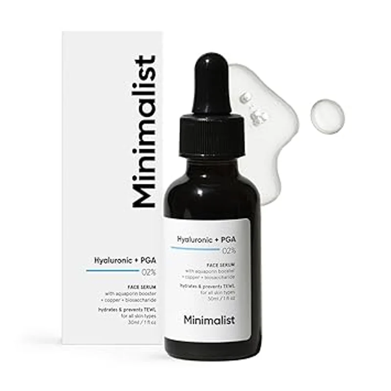 Minimalist Hyaluronic Acid + PGA 2% Face Serum - 30 ml