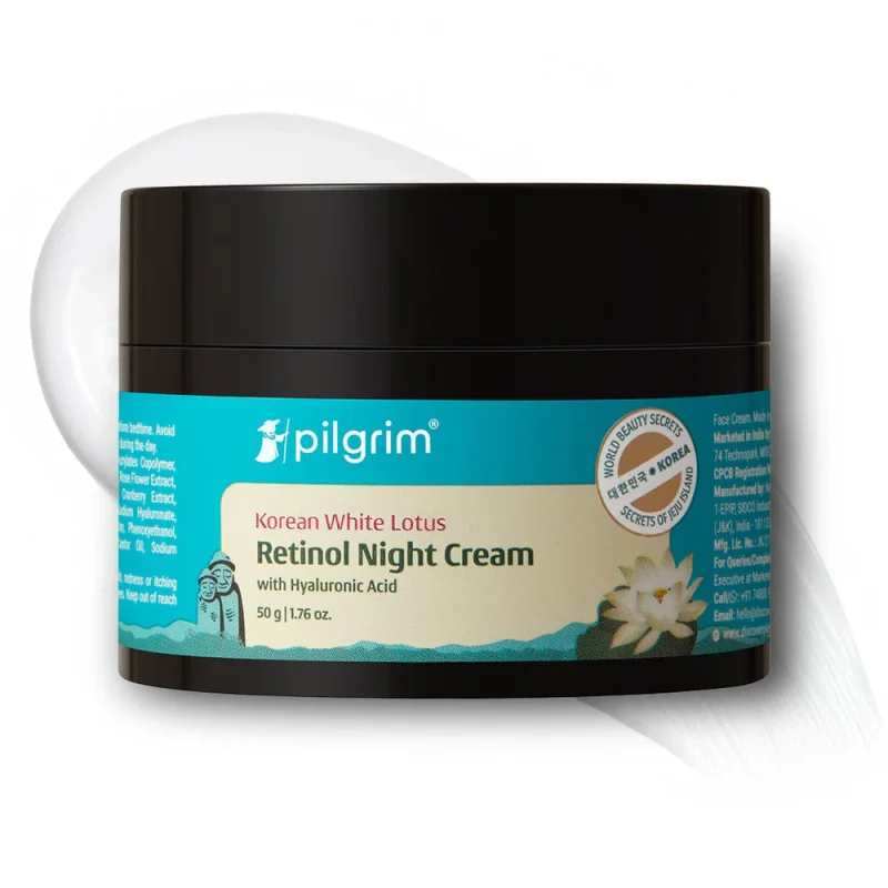 Retinol Night Cream with Vitamin C & Hyaluronic Acid - 50 g