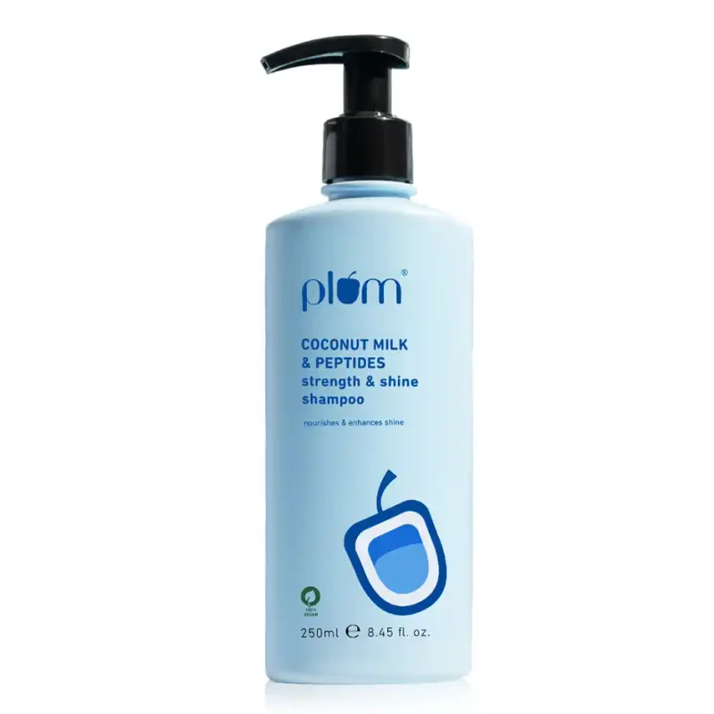Plum Coconut Milk & Peptides Strength & Shine Shampoo - 250 ml