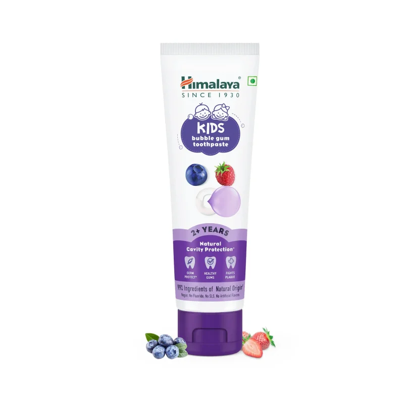 Himalaya Kids Bubble Gum Toothpaste - 80 GM