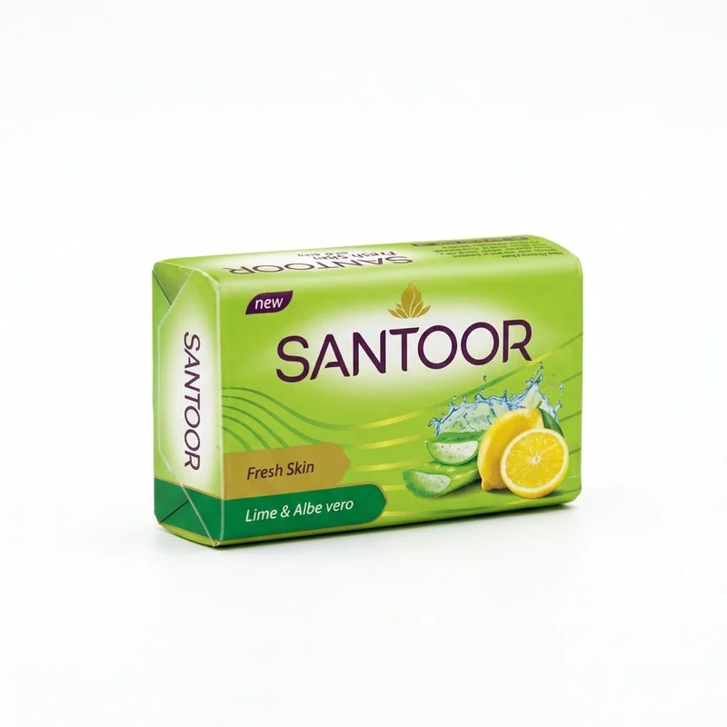 Santoor Fresh Skin Soap - 125 GM