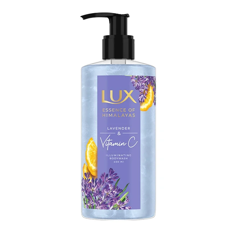 LUX Lavender & Vitamin C Illuminating Body Wash - 400 ML