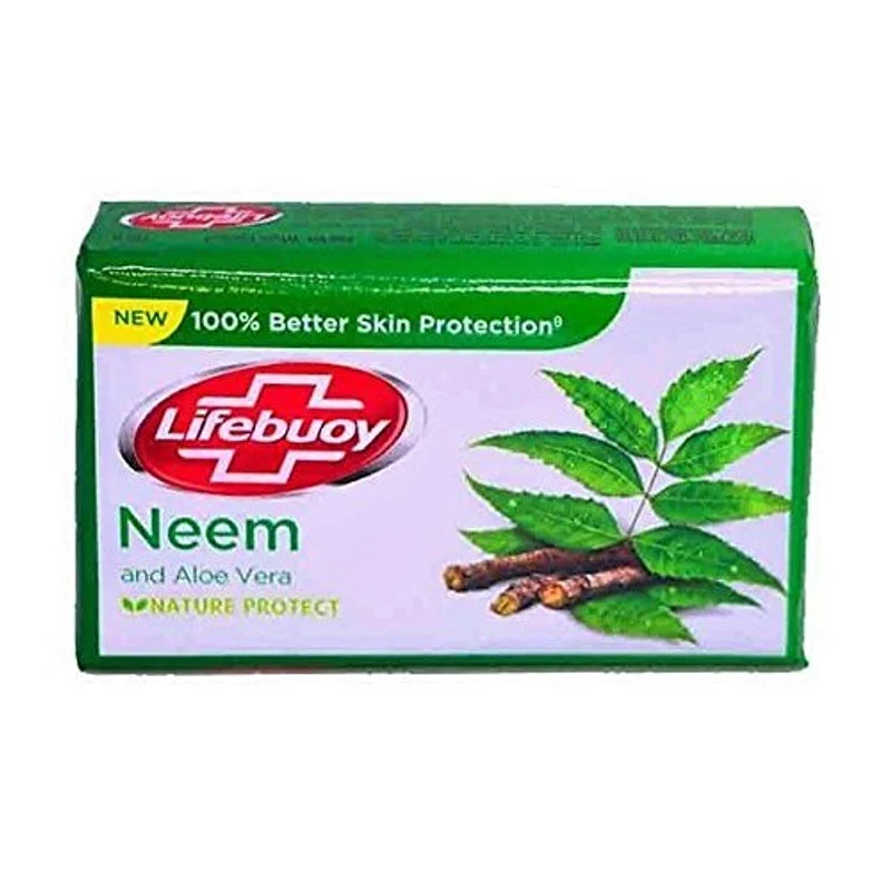 Lifebuoy Neem & Aloe Vera Bar Soap - 100 GM