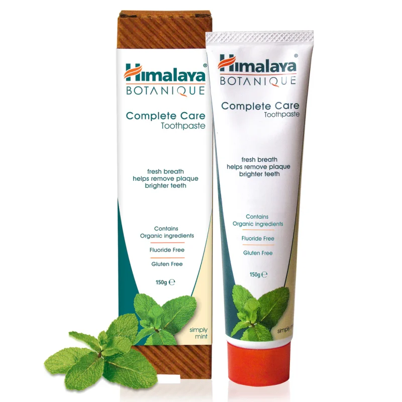Himalaya BOTANIQUE Complete Care Toothpaste — Simply Mint - 150 GM