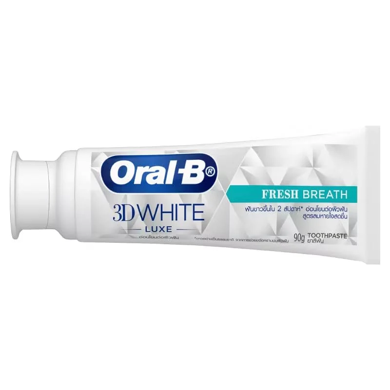Oral-B 3D White Luxe Fresh Breath Toothpaste - 90 GM
