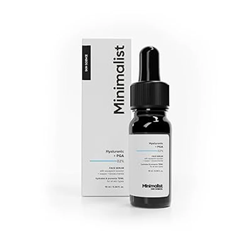 Minimalist Hyaluronic Acid + PGA 2% Face Serum - 10 ml